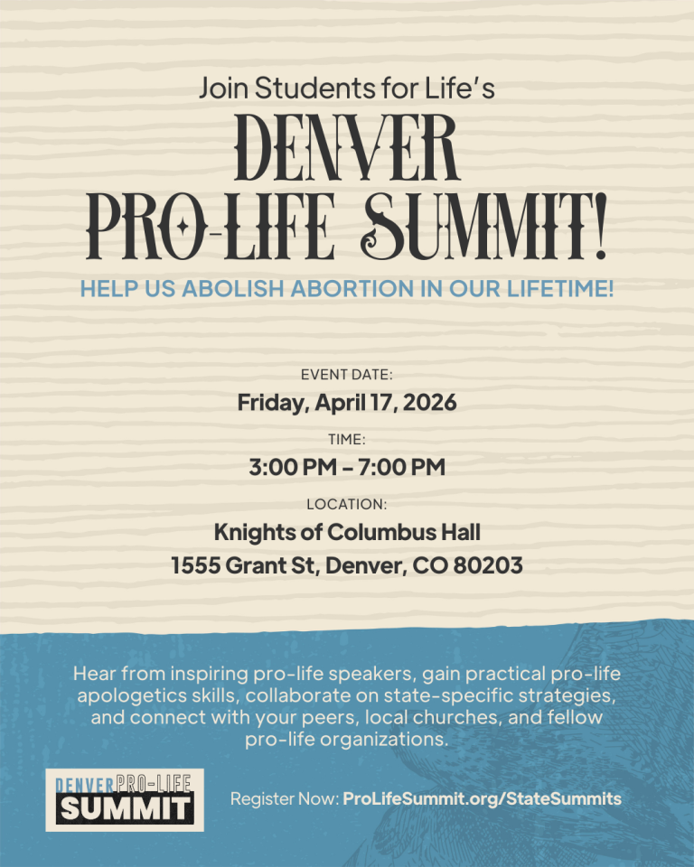 Denver Pro-Life Summit