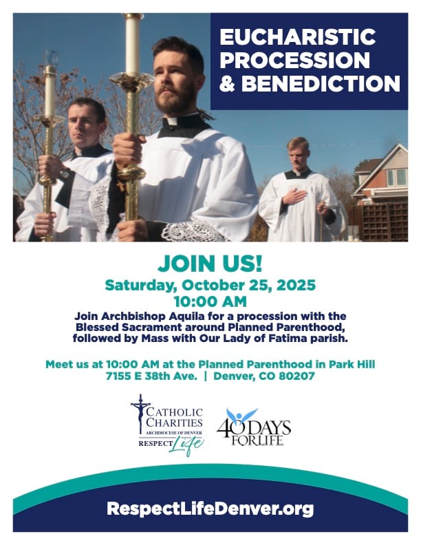 Eucharistic Flyer - Respect Life 2025