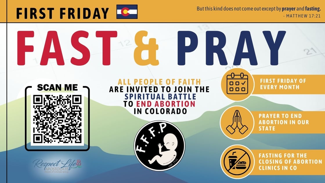 First Friday - Fast & Pray