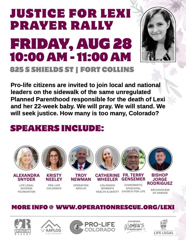 Justice for Lexi Prayer Rally