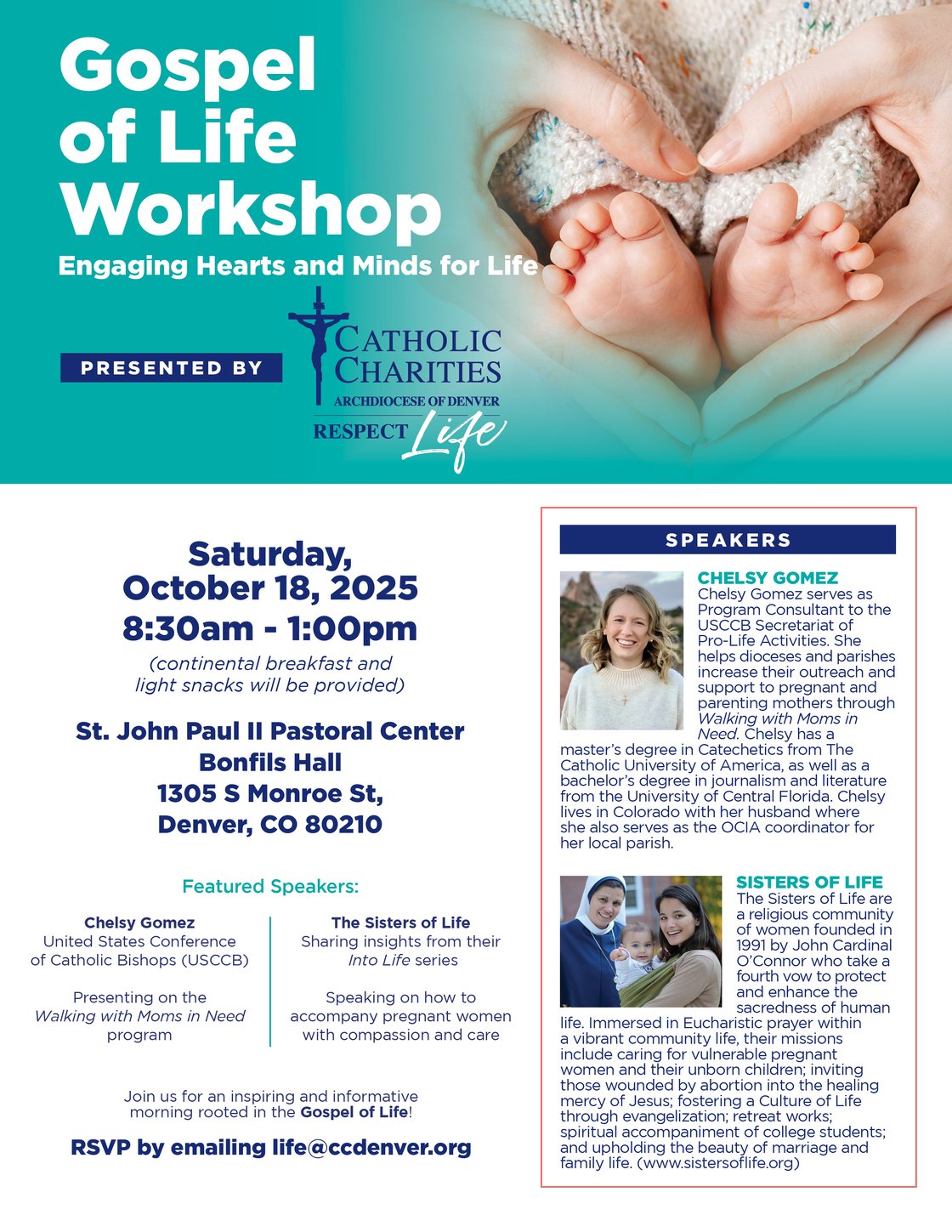 Gospel of Life 2025 - Join Us!