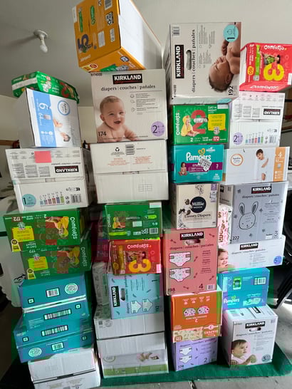 Diaper needs are growing!